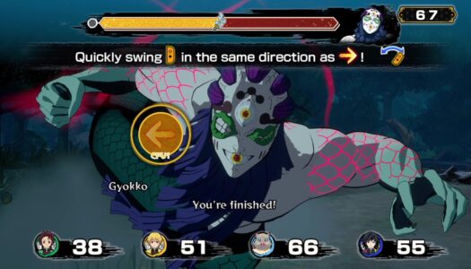 Demon Slayer ~Kimetsu no Yaiba~ Sweep the Board! now available for Switch