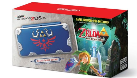 Nintendo reveals Hylian Shield New 2DS XL