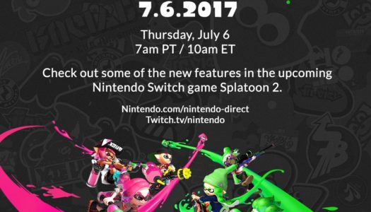 Splatoon 2 Direct happening this Thursday, July 6 7am PT/10am ET