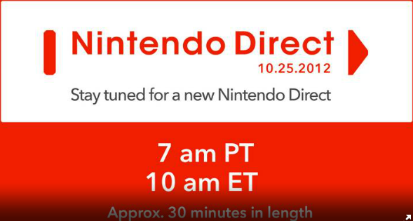 NA Nintendo Direct starts 10 am EST